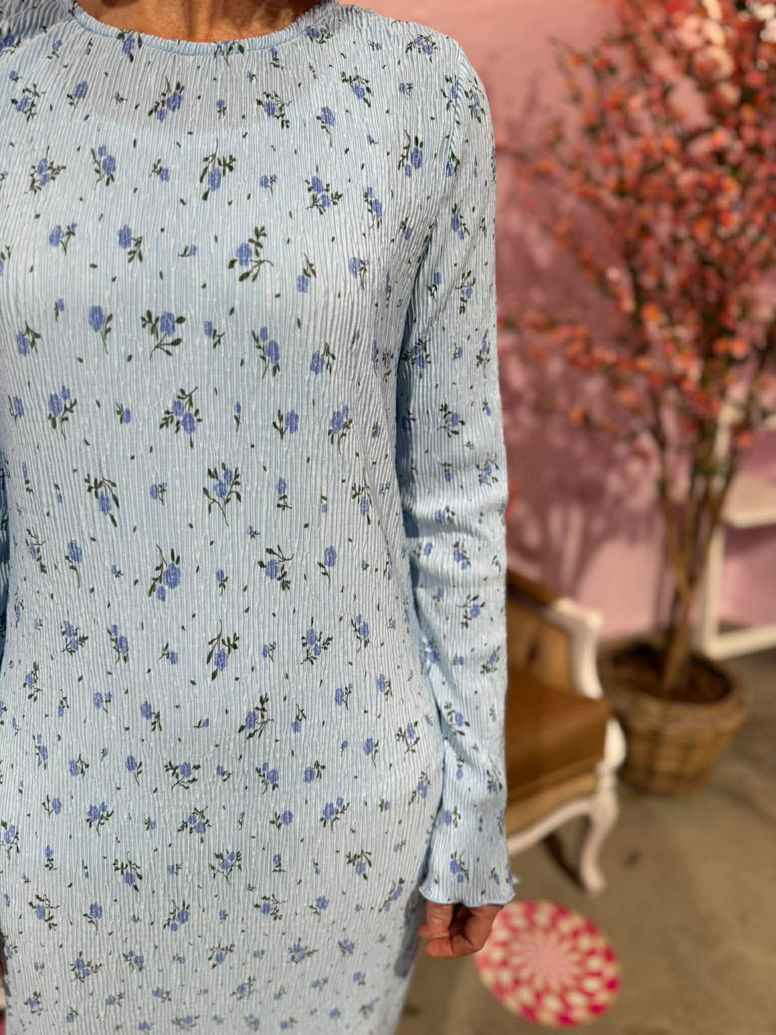 PCFLORA Midi Dress - Cashmere Blue